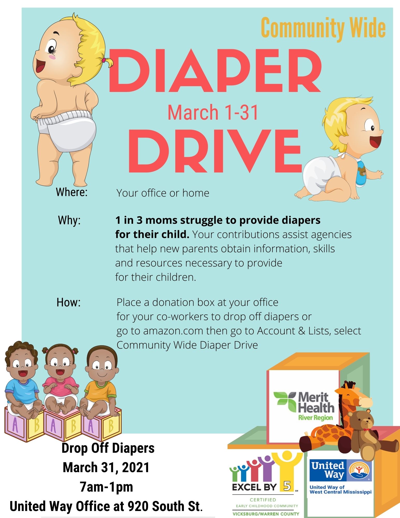 Community Wide Diaper Drive